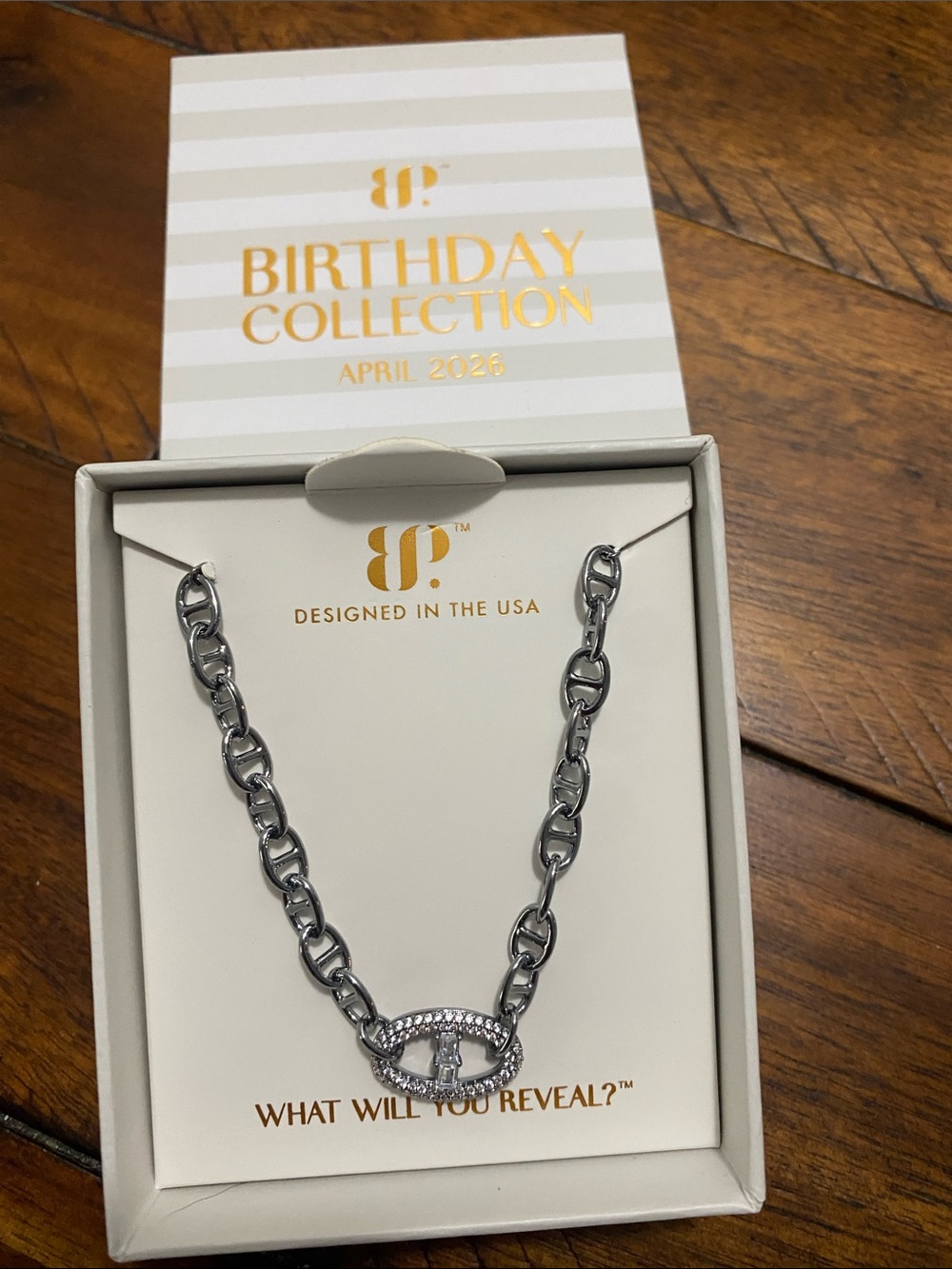 Bomb Party Birthday Collection April 2026 Bracelet - Cubic Zirconia - Hematite
